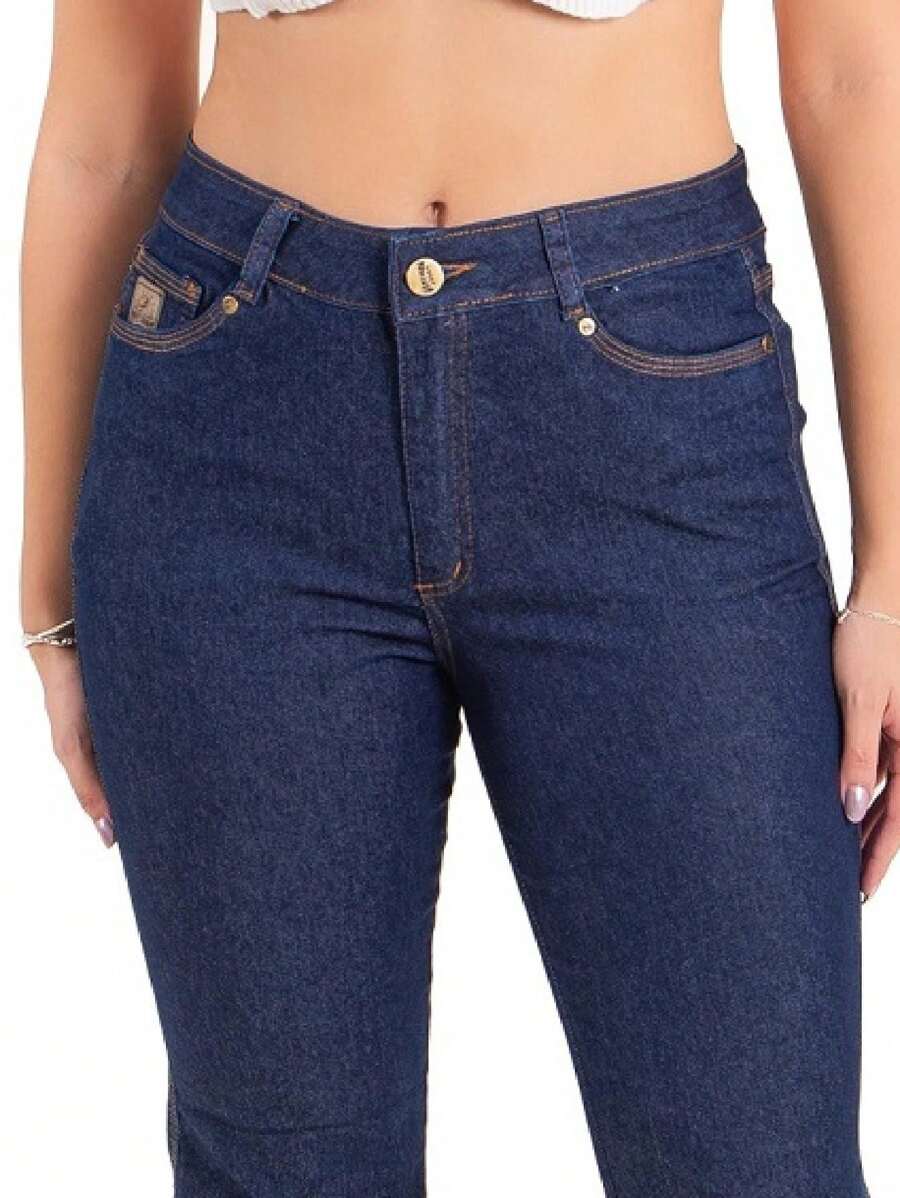 Women's Country Jeans - Dark Wash - View 1