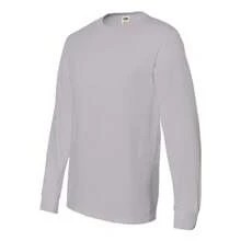 HD Cotton Long Sleeve T-Shirt (Silver) - Bạc - Xem 3