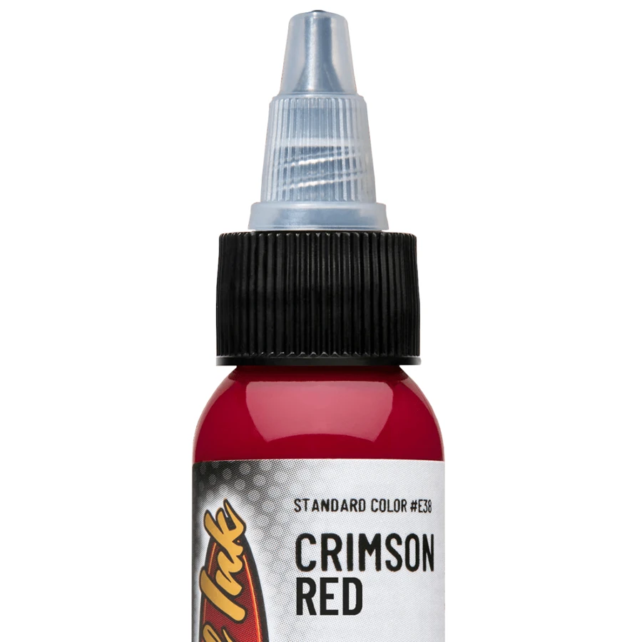 Tinta Tatuar Eternal Ink 1oz Crimson Red Rojo Carmesí #e38 - Rojo - Ver 1