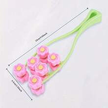 Wałek do masażu twarzy, symetryczna dwuwarstwowa konstrukcja, narzędzie do napinania i liftingu skóry, bezzapachowy, obsługa ręczna - Wielokolorowe - Zobacz 5