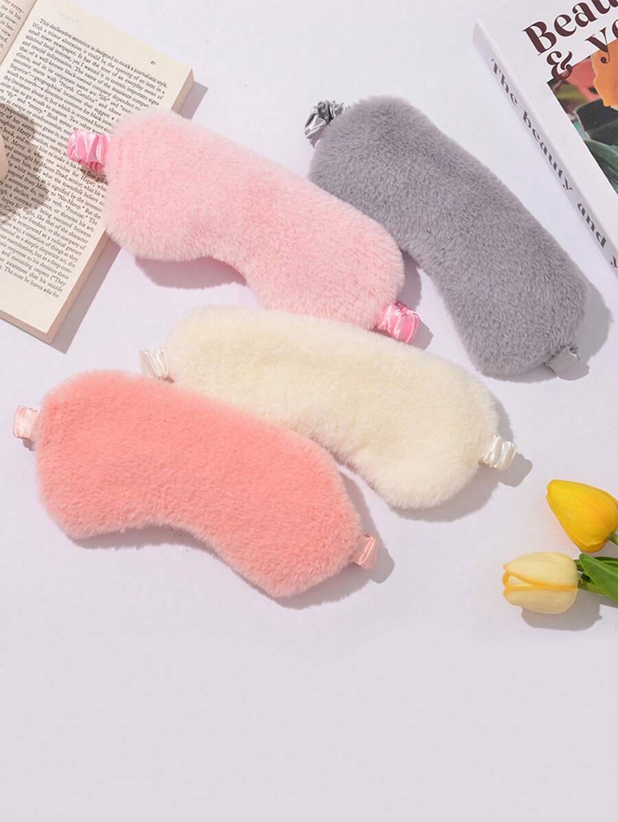 1pc Cute Breathable Blackout Sleep Eye Mask - Multicolor - View 1