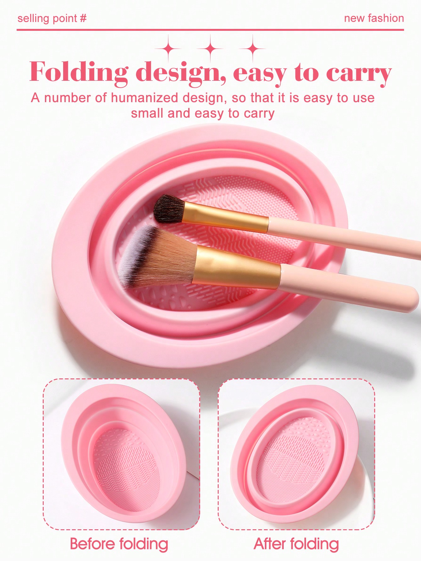 71 قطعة مجموعة فرش مكياج كاملة تتضمن 30 فرشاة مكيا...