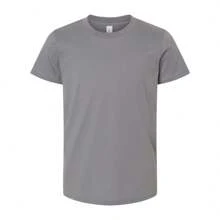 BELLA + CANVAS Youth Jersey Tee - 100% Cotton - (SA2209) - 灰色 - 查看 1