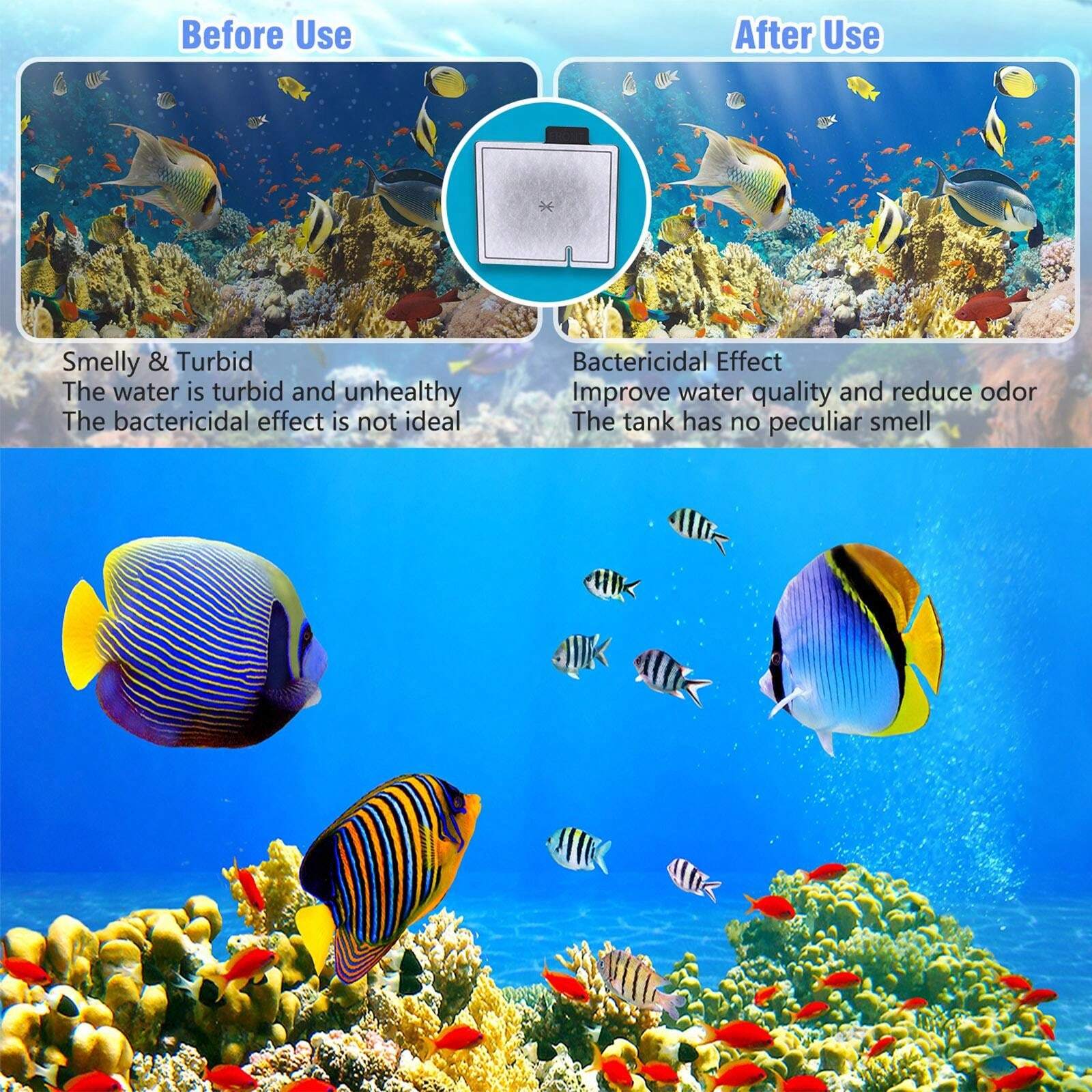 Glzyglyfx Medium Fish Tank Filter Cartridges For Aqueon QuietFlow LED