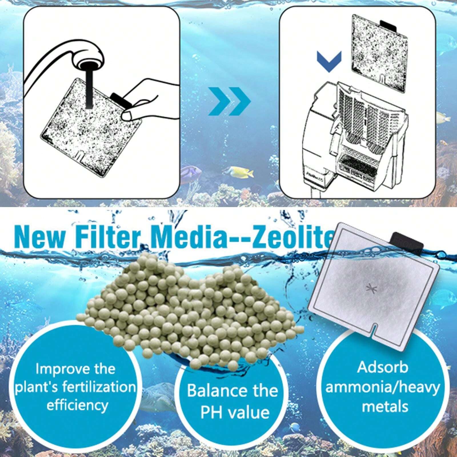 Glzyglyfx Medium Fish Tank Filter Cartridges For Aqueon QuietFlow LED