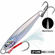 1 Stück Metall-Jig Köder 17g 21g 24g 30g 40g 60g künstlicher Hartköder Sinkende Weitwurffischen Jiggen Köder Löffel Spinner für Angeln