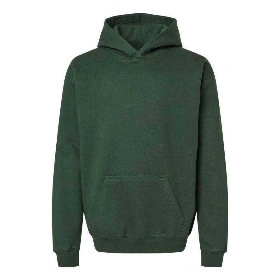 Gildan Softstyle Youth Midweight Hooded Sweatshirt (Forest Green