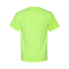 Hanes X-Temp Performance T-Shirt - 60% Cotton/40% Polyester - (SA2861) - Lime Green - View 2
