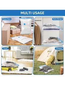 20pcs/1pc Transparent Vacuum Storage Bags, Travel Compression Bags, Holiday Clothes Vacuum Bags, Stackable Vacuum Compressed Bags Decor, Room Decor, Decorations, Decorations, Decor, Storage, Organizer Dress Pants Shoes Jeans Boots Skirtbedroom,Organizer,Organiser,Home Storage,White T Shirt Women,Black Pants Women,Ladies Winter Clothes,Dress,Winter Clothes For Ladies,Elegant Woman Dresses,White Shirt For Ladies,Long Sleeve,White Jumpsuit For Women,Spring Dresses For Women,Spring Outfits For Women,Spring,Spring Clothes,Minimalist,Summer Tops - Multicolor - View 8