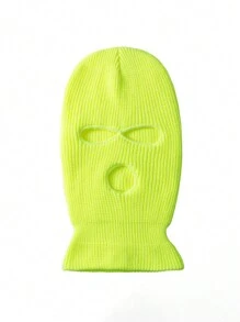 1 chiếc mũ len dệt kim dày 3 lỗ màu kẹo phong cách Y2K dành cho cả nam và nữ, thích hợp cho các bữa tiệc phong cách đường phố, mũ ấm áp ngoài trời mùa thu đông - Nhiều màu - Xem 17