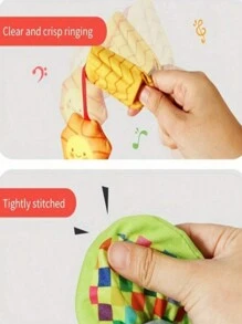 1 件婴儿动物风铃吊坠，可爱大象狮子摇铃拼图声音玩具，圣诞礼物婴儿推车悬挂玩具套装 - 柔软面料，风铃；婴儿摇铃玩具 0-3 岁幼儿玩具婴儿玩具新生儿用悬挂玩具发出声音