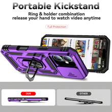 360 Rotating Kickstand Shockproof Phone Case Compatible With Iphone 16 Pro Max, Redmi Note 11/12/13 Pro+, Pixel 9 Pro, IPhone 11/12/13/14/15 Pro Max, Samsung A14/A24/34/35/54/55 S23/24 S22 Ultra, OPPO, VIVO,