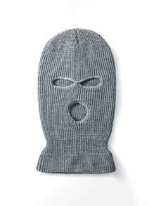 1 chiếc mũ len dệt kim dày 3 lỗ màu kẹo phong cách Y2K dành cho cả nam và nữ, thích hợp cho các bữa tiệc phong cách đường phố, mũ ấm áp ngoài trời mùa thu đông - Nhiều màu - Xem 28