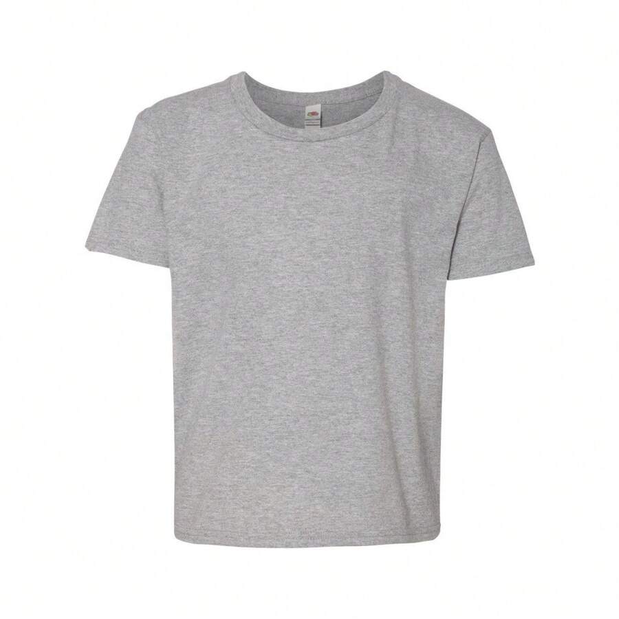 Sofspun Youth T-Shirt (Athletic Heather) - Grey - View 1