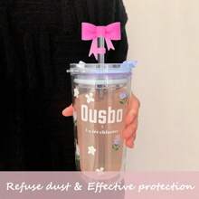 3 件套马克杯配件，1 个 10 毫米弧形吸管盖，1 个水瓶盒，1 个带手柄的玻璃吊饰链 - 彩色 - 查看 21