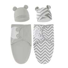 1set New Baby Swaddling Blanket, Hospital Wrap, Infant Anti-Kick Sleeping Bag, Spring/Autumn Newborn Baby 0-6 Months, Unisex Love Valentine