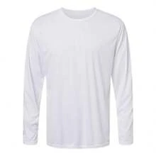 Holloway Momentum Long Sleeve T-Shirt - 100% Polyester - (SA10381) - 白色 - 查看 1