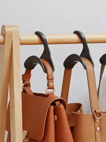 6/3/1pc Handbag Hooks, Closet Organizer Hangers, Storage Rack For Handbags, Backpacks, Hats And Scarves Bedroom, Organizer, Home Storage, For White T-Shirt Women, Black Pants Women, Ladies Winter Clothes, Dress, Winter Clothes For Ladies, Elegant Woman Dresses, White Shirt For Ladies, Long Sleeve, White Jumpsuit For Women, Spring Dresses For Women, Spring Outfits For Women, Spring, Spring Clothes, Minimalist, Summer Tops Storage