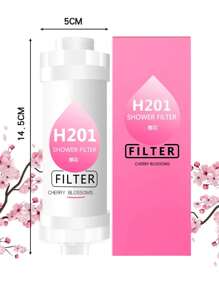 2 piezas Filtro de ducha para el hogar, inodoro, calentador de agua, lavadora, mini prefiltro, elimina el cloro, hidrata la piel, anti-caída del cabello, adecuado para baño, grifo, con aromas a lavanda, leche, jazmín, regalos ideales para el Día de la Madre, Día del Padre, Eid Al-Fitr