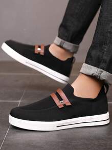 New Men Sports Shoes, Comfortable Lightweight Breathable Casual Slip-On Loafers, Size 39-46