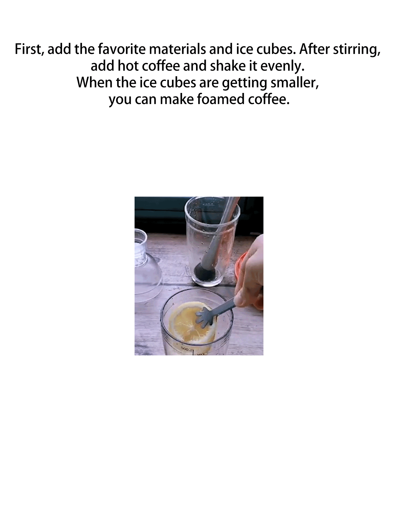 用于制作美味泡沫咖啡的杯形搅拌器。 - 無色 - 查看 2