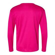 C2 Sport Performance Long Sleeve T-Shirt - 100% Polyester - (SA2484) - Màu Hồng Tươi - Xem 2