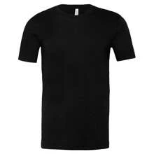Bella + Canvas Unisex Adult T-Shirt - 52% Cotton/48% Polyester - (BC4723) - Black - View 1