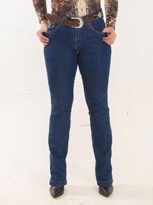 Women's Country Jeans - Aquarius Blue - View 6