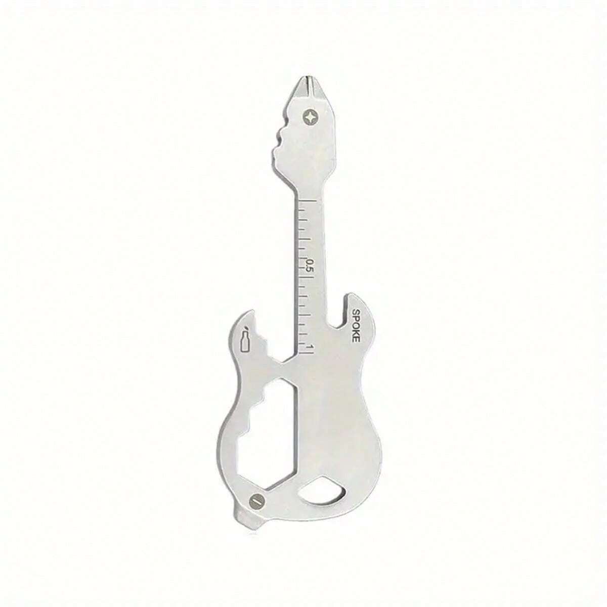 A Stainless Steel 12In1 Multifunction Card For Electric Guitar