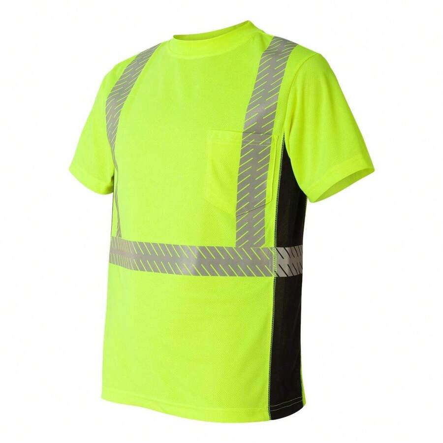 Kishigo Premium Black Series Breathable Tape Class 2 TShirt (Lime
