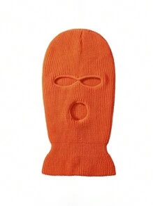 1 chiếc mũ len dệt kim dày 3 lỗ màu kẹo phong cách Y2K dành cho cả nam và nữ, thích hợp cho các bữa tiệc phong cách đường phố, mũ ấm áp ngoài trời mùa thu đông - Nhiều màu - Xem 31