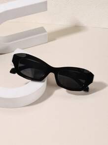 1 件女士亚克力休闲波西米亚猫眼时尚眼镜适合日常阅读和工作通勤使用