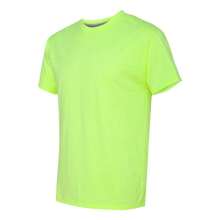 Hanes X-Temp Performance T-Shirt - 60% Cotton/40% Polyester - (SA2861) - Lime Green - View 3
