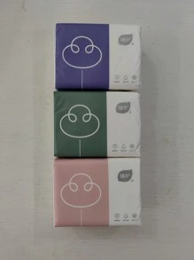 1 chiếc khăn giấy 4 lớp làm từ bột giấy tự nhiên nhiều màu sắc, lý tưởng cho gia đình, phòng ngủ, ngoài trời và tiện lợi - Bao bì ngẫu nhiên (Phiên bản mới hoặc cũ), nhà bếp, phòng tắm, gia đình, nhà cung cấp đồ gia dụng - Nhiều màu - Xem 3