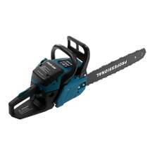20 Inch Gas Chainsaw, 58CC 3.1HP Gas-Powered Chainsaw Gasoline Chainsaw Cutting Wood Gas Sawing Chain Saw Set With Tool Bag Large Fuel Tank For Wood Cutting, DIY Crafts, Farms - 黑色 - 查看 8