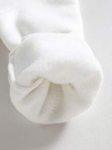 Toddlers' Letter Print Round Neck Sweatshirt And Sweatpants Set