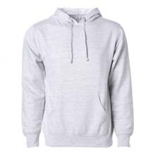 Independent Trading Co. Midweight Hooded Sweatshirt - (SA1828) - 灰色 - 查看 1