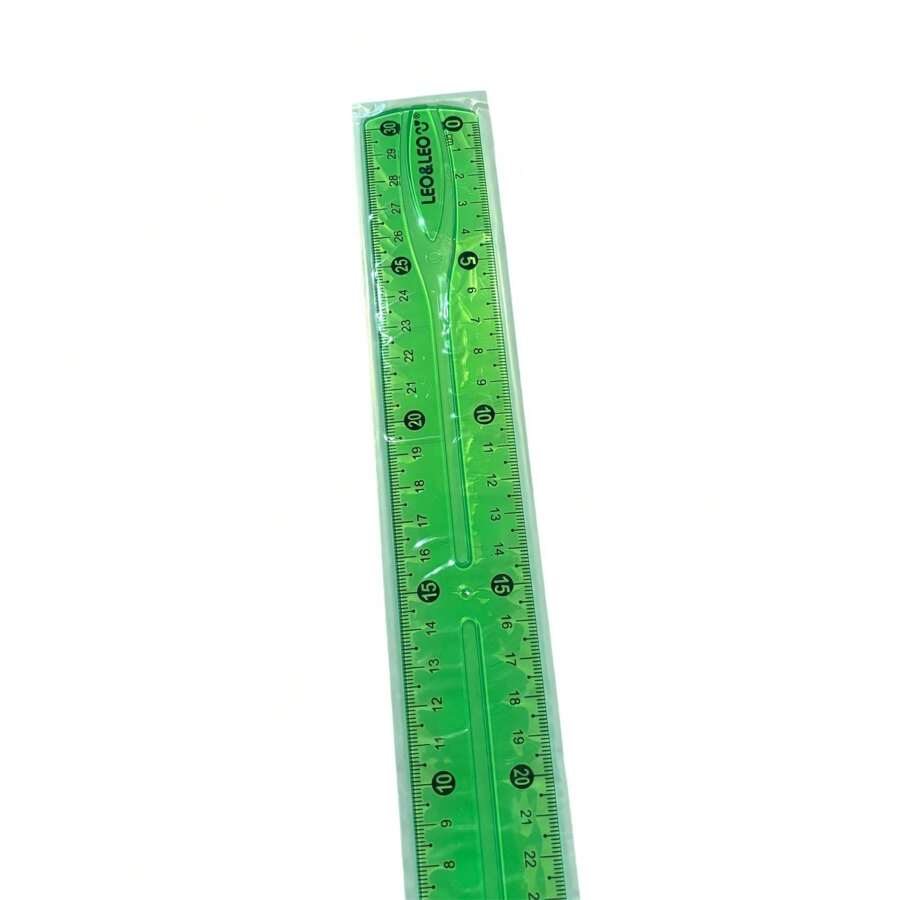 Flexible Ruler 30cm Leo And Leo - màu xanh lá - Xem 1