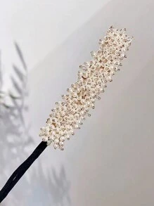 新款时尚仿珍珠和水钻发髻制作器，女士多功能美发工具 - 彩色 - 查看 13