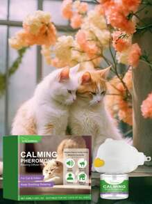 Cat Emotion Care Set, Helps Soothe Cats' Comfort, Calm Behavior, And Manage Stress And Heat Cycles - Multicolor - View 7