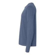 Next Level Unisex Cotton Long Sleeve T-Shirt - (SA3215) - Màu xanh hải quân - Xem 3