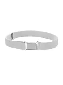 1pc Kids Magnetic Buckle Elastic Waist Belt,Simple & Fashionable Clothing Decor For Wedding, Party, Performance, Suitable For Boys And Girls, Daily Wear, Holiday & Birthday Gift