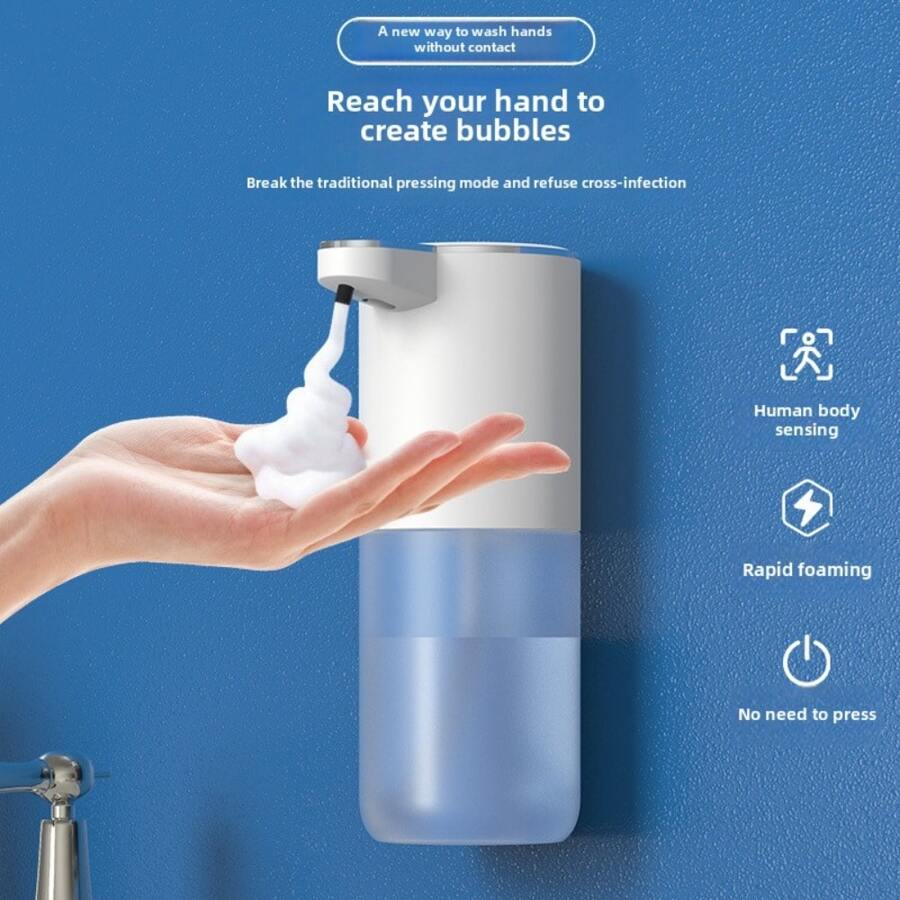 Automatic Soap Liquid Dispenser, WallMounted Electric Touchless