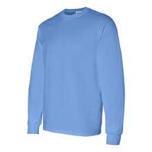 Gildan Heavy Cotton Long Sleeve T-Shirt - (SA94) - 藍色 - 查看 3