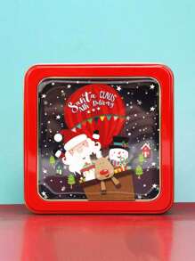 1 hộp quà Giáng sinh bằng thiếc có cửa sổ, hộp đựng bánh quy bằng kim loại, bao bì bánh mousse, hộp thiếc vuông nhỏ để trang trí quà tặng Giáng sinh, đồ lưu trữ trong bếp, đồ sắp xếp nhà bếp, đồ sắp xếp nhà bếp, đồ lưu trữ, nhà bếp, đồ lưu trữ, đồ sắp xếp, đồ sắp xếp, đồ sắp xếp, ngăn kéo, du lịch, đồ dùng nhà bếp, đồ dùng nhà bếp, dụng cụ nhà bếp, đồ dùng nhà bếp. - Nhiều màu - Xem 14