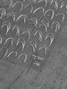 1 Sheet Edge Brushed Line Smile Wave White Line Nail Decals French Nail Stickers Nail Decorations Manicure Accessories Nails Nail Supplies - White - View 5