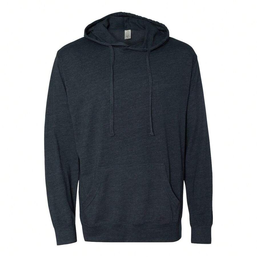 Independent Trading Co. Lightweight Hooded Pullover T-Shirt - (SA2834) - 藏蓝色 - 查看 1