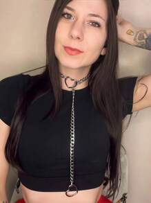 1 chiếc vòng cổ xích trượt cho phụ nữ làm thủ công bằng tay hình trái tim Punk vòng cổ choker trang sức vòng cổ chữ Y Gothic có thể điều chỉnh, dành cho cả nam và nữ, phù hợp cho các buổi tụ tập thường ngày - ngôi sao bạc - Xem 7