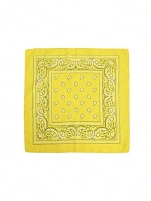 5pcs Assorted Polyester Paisley Bandana, Hiphop Dance/Motorcycle Riding Kerchief - Multicolor - View 10