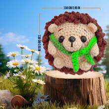 DIY Bathing Capybara Doll Crochet Kit For Beginners, Amigurumi Stuffed Plants - Gift Animal Crochet Starter Kit All-In-One Complete Crochet Kit Learn To Crochet Sets With Instructions And Step By Step Video Tutorials - Multicolor - View 9